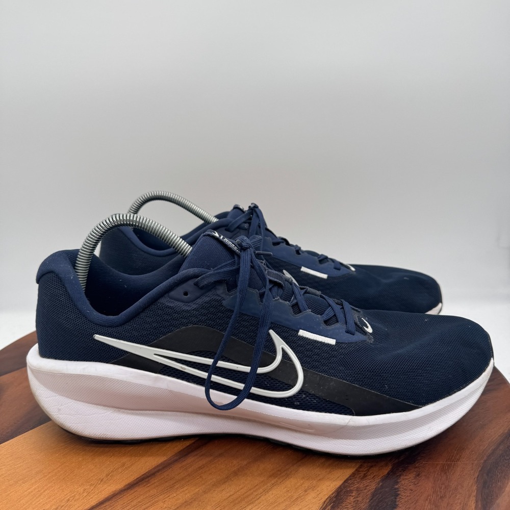 Nike Downshifter 13 Mens Size 13 Blue‎ White Running Training Shoes Sneakers